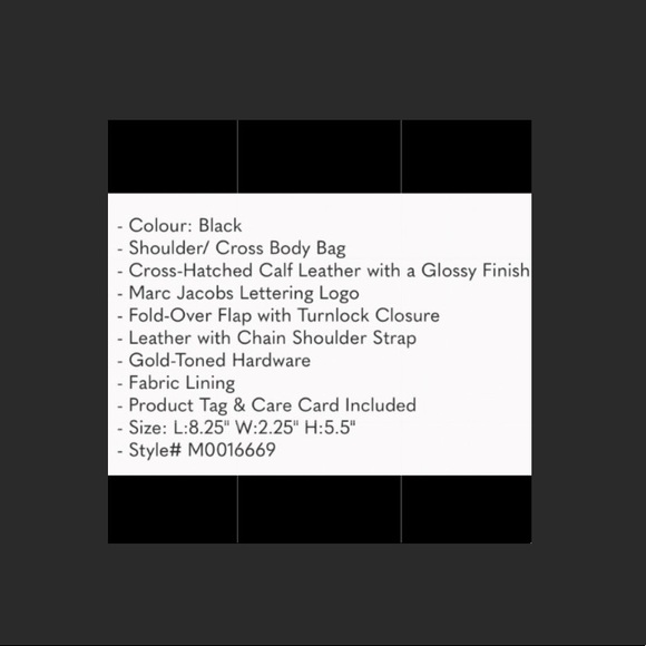 NWT March Jacobs Crossbody - Picture 9 of 9